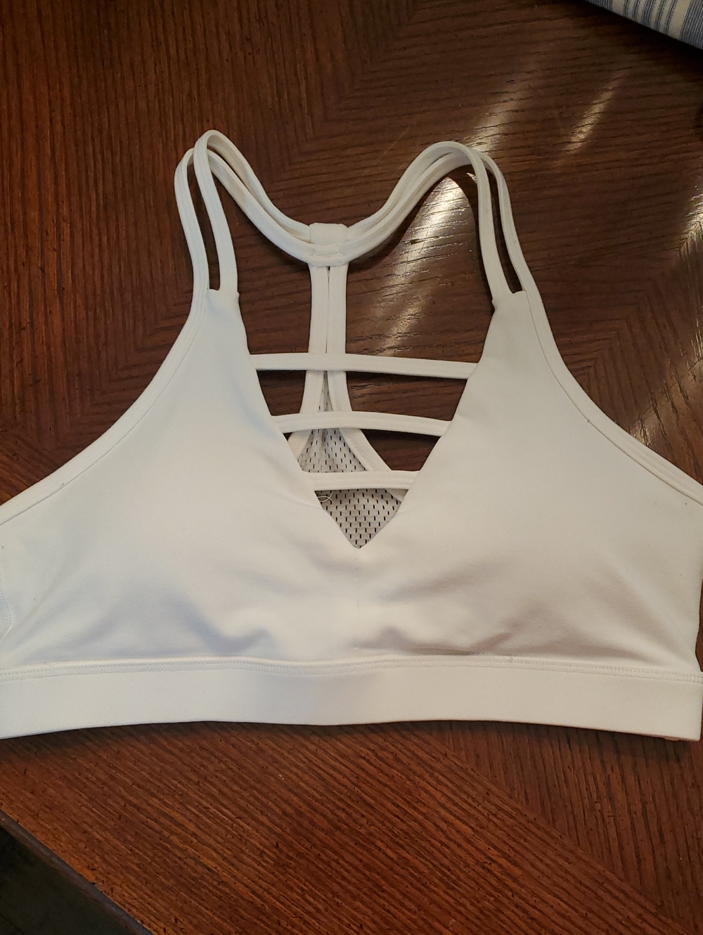 White Strappy Sports Bra - Women Intimates & Sleepwear